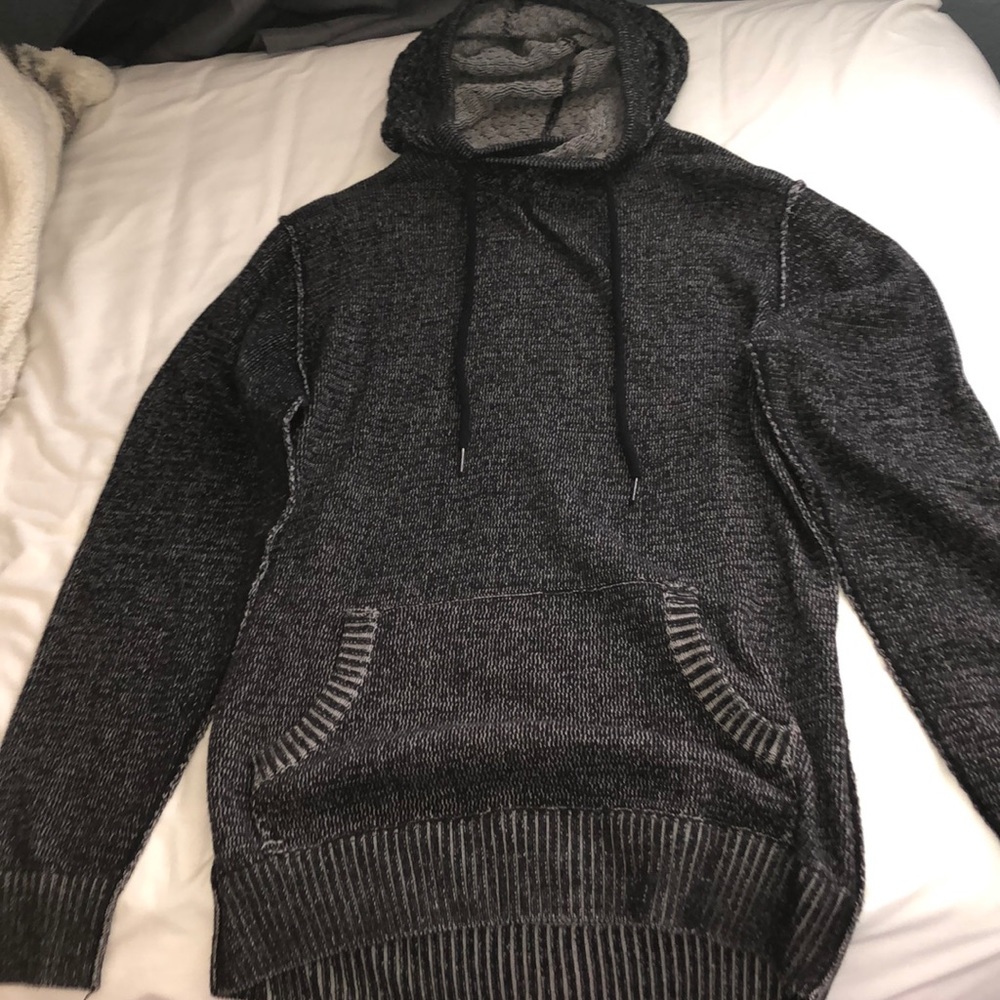 🔥WOVEN AND KNIT HOODIE!!!